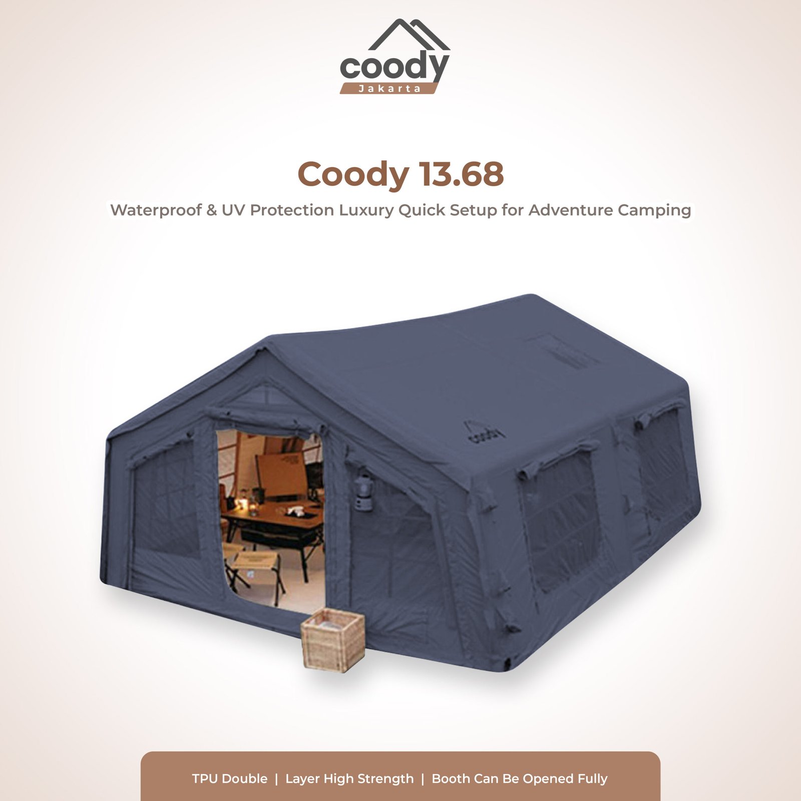 COODY 13 68 Pro Canopy Gray